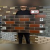Клинкерная термопанель «Баварская кладка»